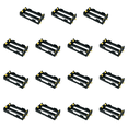 thumbnail image 1 of [Embalaje Adicional] Soporte Batería 18650 SMT Caja Batería 18650 SMD Caja Almacenamiento Contenedor Fuente Alimentación Con Pines Cobre Recargable SMT 1X 2X 3X 4X (2S), 1 of 5