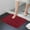 Red#0, variant on Washable Bathroom Rug Soft Water Absorbent Microfiber Floor for Shower Tub Kitchen 40x60cm Gray Red Brown Options 1 Pack