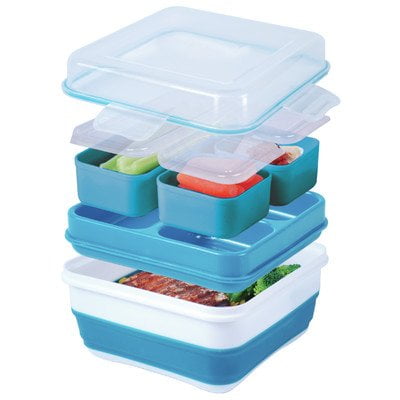 GEL FILLED FREEZER TRAY! Details about   COOL GEAR EZ FREEZE COLLAPSIBLE SALAD KIT 