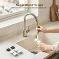 thumbnail image 6 of Cat Water Fountain Filter Replacement: 12 Cat Fountain Filter - 12 Pet Fountain Filter - 6 Carbon Filters & 6 Foam Filters - Suitable for GIOTOHUN Stainless Steel Cat Fountain S11, 6 of 8