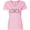 AD-Pink, variant on Inktastic Loved Women's V-Neck T-Shirt