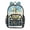Linocut Ship, variant on Iauyy Clear Backpack Heavy Duty PVC Transparent Backpack for College Workplace, Moon Wolf