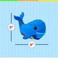 thumbnail image 6 of Buckle Toy - Blu Whale - Learning Activity Travel Toy, 6 of 7