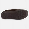 thumbnail image 3 of Zizor Mens Comfy Moccasin Slippers Drop Heel Memory Foam House Shoes Suede Loafer Slippers, 3 of 6