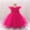 004Hot Pink, variant on Generic Toddler Girls Princess Tutu Dress Ruffled Sleeve A-Line Vintage Tulle Cute Summer Party Sundress for 9 Months-3 Years