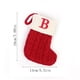 thumbnail image 2 of Calcetines Navideños Finos, Bolsa de Dulces, Calcetines Navideños con Alfabeto, Adornos Colgantes para Árbol de Navidad, 2 of 2