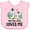 AD-Pink, variant on Inktastic Zebra My Paw Paw Loves Me Boys or Girls Baby Bib