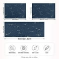thumbnail image 4 of Starry Sky Queen Size Pillowcase Silky Smooth Finish Anti Wrinkle Design Easy Envelope Closure 20x30in, 4 of 9
