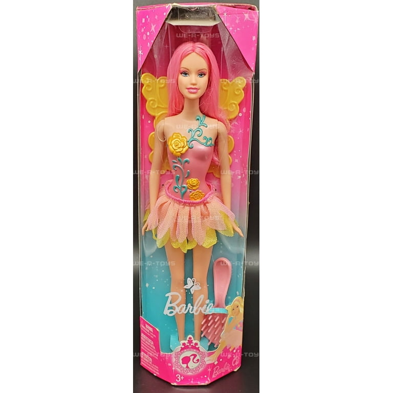 Barbie Fairy Doll with Tutu and Wings Multilingual 2008 Mattel