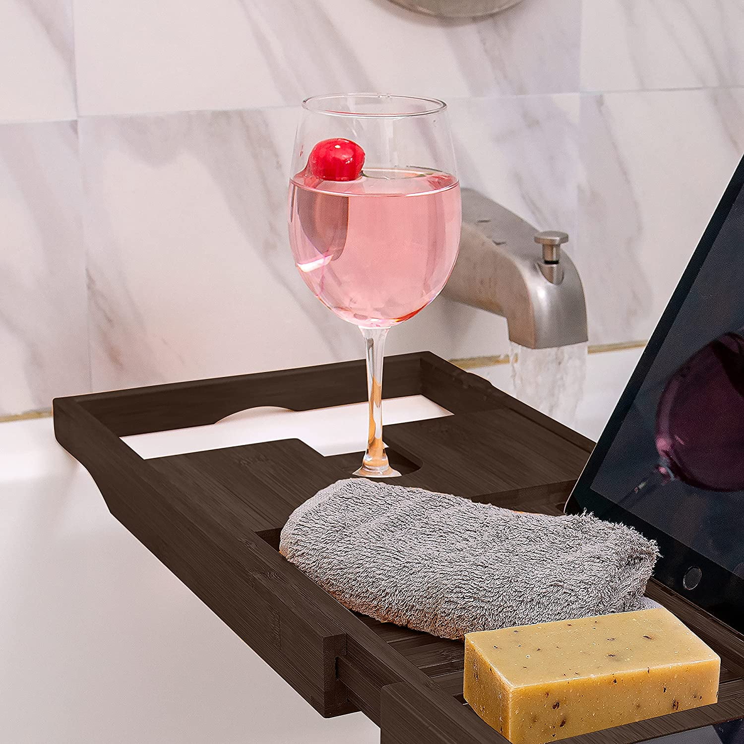 Scalable Bathtub Tray, Plastic Tub Shelf, Shower Bathtub Tray, Clear Bath  Organizer For Soap Wine Phone Pad, Rack Holder For Home Kitchen Bathroom -  Temu Germany