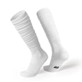 thumbnail image 1 of Tignapoo White G1 Rugby Socks - S/M Size (38-42) in Cotton, Polyester & Spandex Blend - Multiple Colors Available, 1 of 4