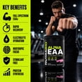 thumbnail image 5 of NutraBio Alpha EAA - All-Day Aminos - Recovery, Energy, Focus, and Hydration Supplement - Full Spectrum EAA BCAA Matrix, Electrolytes, Nootropics, Coconut Water - 30 Servings - Dragon Fruit, 5 of 9