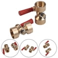 thumbnail image 3 of Valve 1/2 Pouces avec Manomètre, Valve à Bille pour Butée, Instrumentation Bidirectionnelle, 3 of 9