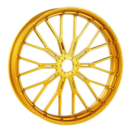 Arlen Ness 18" x 5.5" Y-Spoke Forged Gold Rear Wheel (71-546)
