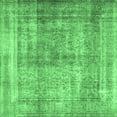 thumbnail image 1 of Ahgly Company Indoor Square Persian Emerald Green Traditional Area Rugs, 3' Square, 1 of 4