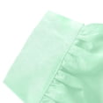 thumbnail image 4 of Women's Short Sleeve Dresses with Pockets Plus Size Multi-Color Satin Zipper V-Neck Dress, 4 of 9