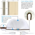thumbnail image 2 of Table Lamp, Table Lamp, LED Night Reading Light, Bedside Table and USB Wall Lamp, Ideal for Bedside Table, Home and Office Decor Gift Ideas, 2 of 4