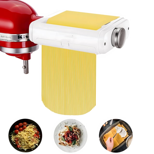 Zootealy Trancheuse et Déchiqueteuse en Acier Inoxydable pour Mélangeur KitchenAid, Râpe à Fromage, Trancheuse Alimentaire pour Mélangeur KitchenAid, Accessoires pour KitchenAid