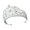 Fancy silver, variant on YIEMEEN Baroque Hair Jewelry Princess Headpiece With Crystal Rhinestones Crown For And Award Ceremonies
