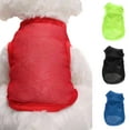 thumbnail image 1 of Cheers.US Dog Shirts Pet Puppy Blank Clothes Breathable Dog Mesh Fabric Shirts Soft Puppy T-Shirts Clothes Outfit for Dogs Cats Puppy, 1 of 5