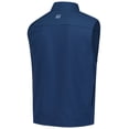 thumbnail image 3 of Men's FootJoy  Navy THE PLAYERS Ottoman Knit Full-Zip Vest, 3 of 4