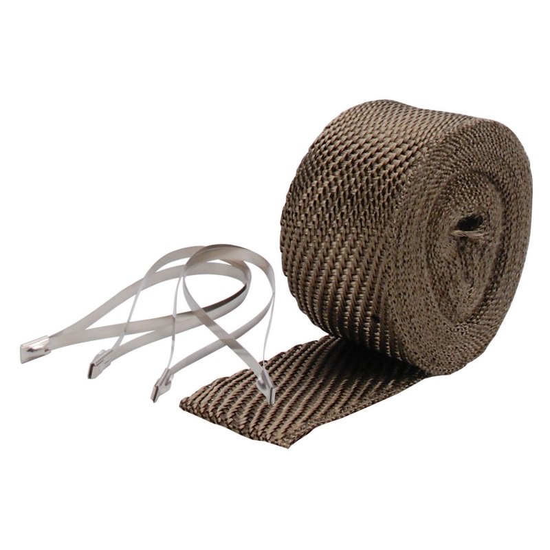 DEI Exhaust Wrap Kit Pipe Wrap and Locking Tie Titanium Walmart