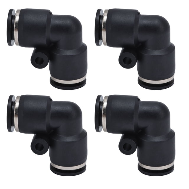 Pneumatic Tube Fitting, Carefully Polished Simply Use Pneumatic Elbow For Automation Equipment For Mechanical Engineering