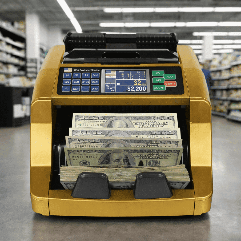 Ribao Technology BC-35 High Speed Money Counter Machine Preset