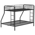 thumbnail image 6 of Carson Metal Twin Over Full Bunk Bed Glossy Black, 6 of 9