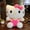 Pink, variant on Hello Kitty Plush Toy Kawaii Cute Stuffed Animal 20cm