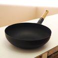 thumbnail image 2 of Sori Yanagi TAKUMI JAPAN 24cm Magma Plate Iron Stir Frying Wok, 2 of 5