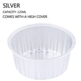 thumbnail image 3 of Foil Cupcake Cups Round Cupcake Cups With Lid, Mini Cupcake Cups Kitchen Baking Cups 100 PC, 3 of 9