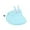 Light blue, variant on Sun Visor for Toddler Baby Lovely Rabbit Soft Visor Summer Cute Kids Sun Hat For Boys Girls,Purple