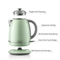 thumbnail image 2 of BUYDEEM K640 Stainless Steel Electric Tea Kettle with Auto Shut-Off and Boil Dry Protection, 1.7 Liter Cordless Hot Water Boiler with Swivel Base, 1440W, Cozy Greenish, 2 of 6