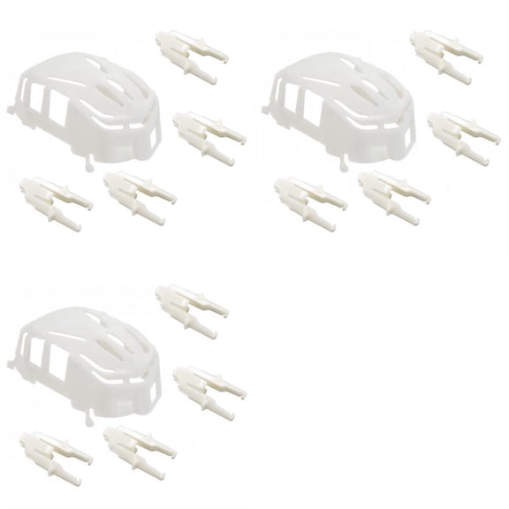 HobbyFlip Body Shell Frame w/ Motor Cup Holder Mounts H111-01 Compatible with Hubsan Nano Q4 H111 3 Pack