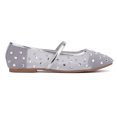 thumbnail image 2 of Olivia Miller Women's Eternity Rhinestone Mesh Flats, 2 of 8
