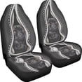 thumbnail image 3 of FOR U DESIGNS Pug Dog Print 2 Pcs Car Seat Cover Scratch-Resistant Seat Protectors Lightweight Car Accessories Auto Front Seats Protector Fit Vehicle Sedan Truck SUV, 3 of 7