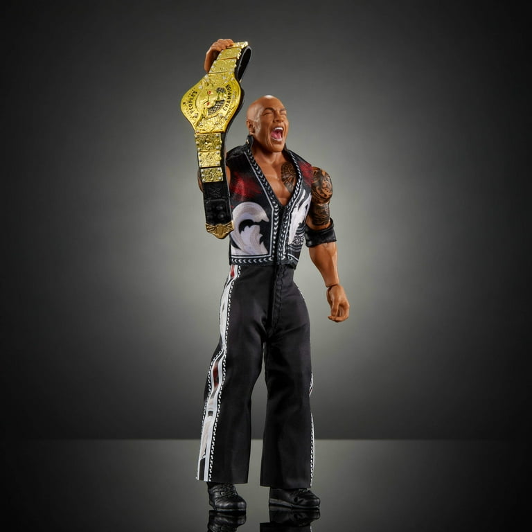 WWE, Action Figure, The Rock, 6-inch Collectible with Accessories
