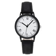 thumbnail image 2 of On Sale! Womens Watches ,Mothers Day Gift for Grilfriend Women's Watch Quartz Dial Digital Watch Frosted Leather Strap Ladies And Girls' Watch,Black Buy 2 Save 10%, 2 of 4