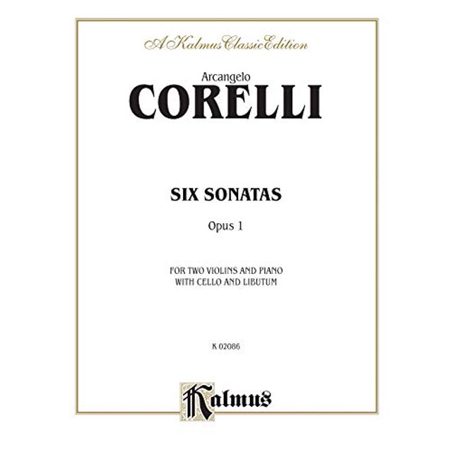 Six Sonates, Op. 1 (Édition Kalmus)