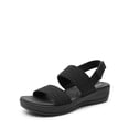 thumbnail image 1 of Sandalia DREAM PAIRS DWUMFS2522 Cuña Ligera Negra, 1 of 7