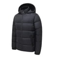 thumbnail image 5 of Mens Puffer Jacket Fleece Lined Waterproof Winter Parka Coat Warm Thickened Ski Snowboard Insulated Hooded Windproof, 5 of 6