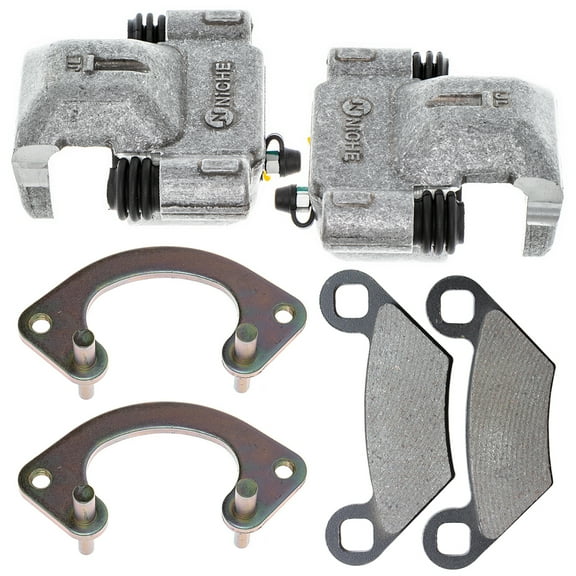 Niche Front Left Right Brake Caliper Pad Set for Polaris Sportsman 850 ATV MK1001235