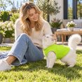 thumbnail image 4 of Dog Sweater with Leash Ring Winter Warm Pet Sweater Thick Clothes Coat Dog Sweaters for Small Medium Dogs Girl Boy, 4 of 6