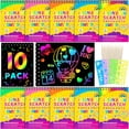 thumbnail image 1 of Cuaderno Party Favors Scratch Rainbow Art Crafts para niños de 4 a 12, 1 of 7