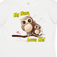 thumbnail image 4 of Inktastic My Nana Loves Me Owl Boys or Girls Toddler T-Shirt, 4 of 5