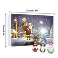 thumbnail image 2 of Christmas Gnome Advent Calendar 2024, 2024 24 Days Christmas Countdown Calendar with Collectible Gnome Plush Dolls Toys, Christmas Gifts for Adults and Kids (2 Packs), 2 of 8