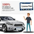 thumbnail image 6 of 2Packs License Plate Frames with Cute Cartoon Animals Pattern Includes Screws & Caps Full Accessories Included Size 6.3x12.2inch(16x31cm), 6 of 8