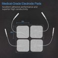 thumbnail image 5 of TrueNorth 40pcs Tens Unit Pads, 2x2 Electrodes compatible with Ems Muscle Stimulator Electrotherapy Pads-C, 5 of 5