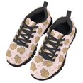 thumbnail image 3 of Chririnla Cartoon Capybara Shoes for Girls Cute Sneakers Lightweight School Shoes Size 12.5 Big Kids Knitted Mesh Athletic Sports Shoe Indoor Outdoor, 3 of 7